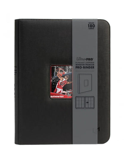 ULTRA PRO: Album 9 Bolsillos con Cremallera Window Premium PRO-Binder