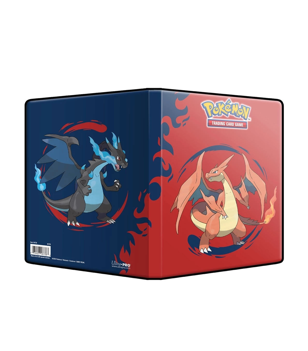 ULTRA PRO: Archivador 4 Bolsillos Portfolio Charizard X Pokémon