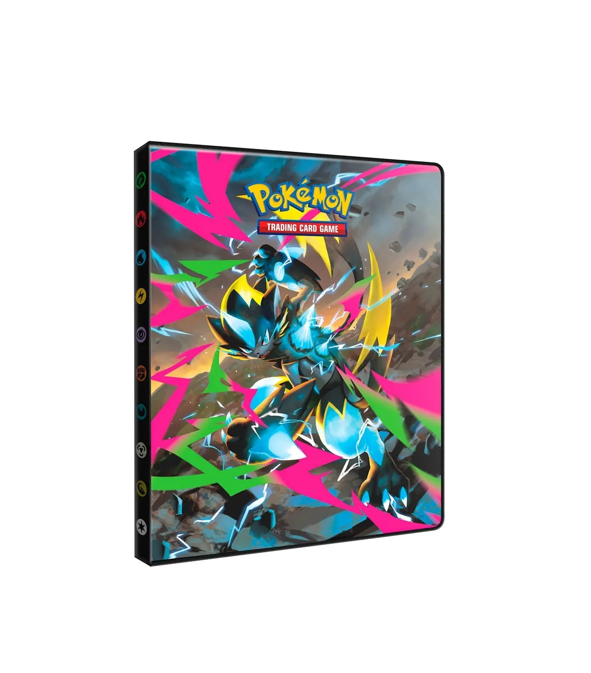 ULTRA PRO: Archivador 4 bolsillos Portfolio Mega Evolution Pitch Black - Pokémon