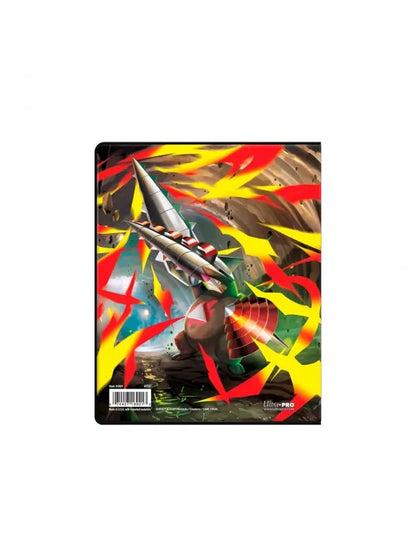 ULTRA PRO: Archivador 4 bolsillos Portfolio Mega Evolution Pitch Black - Pokémon