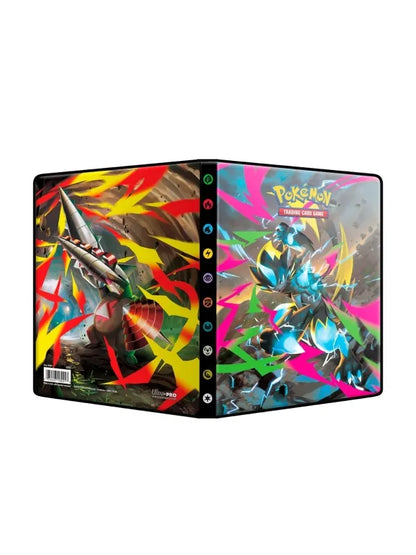 ULTRA PRO: Archivador 4 bolsillos Portfolio Mega Evolution Pitch Black - Pokémon