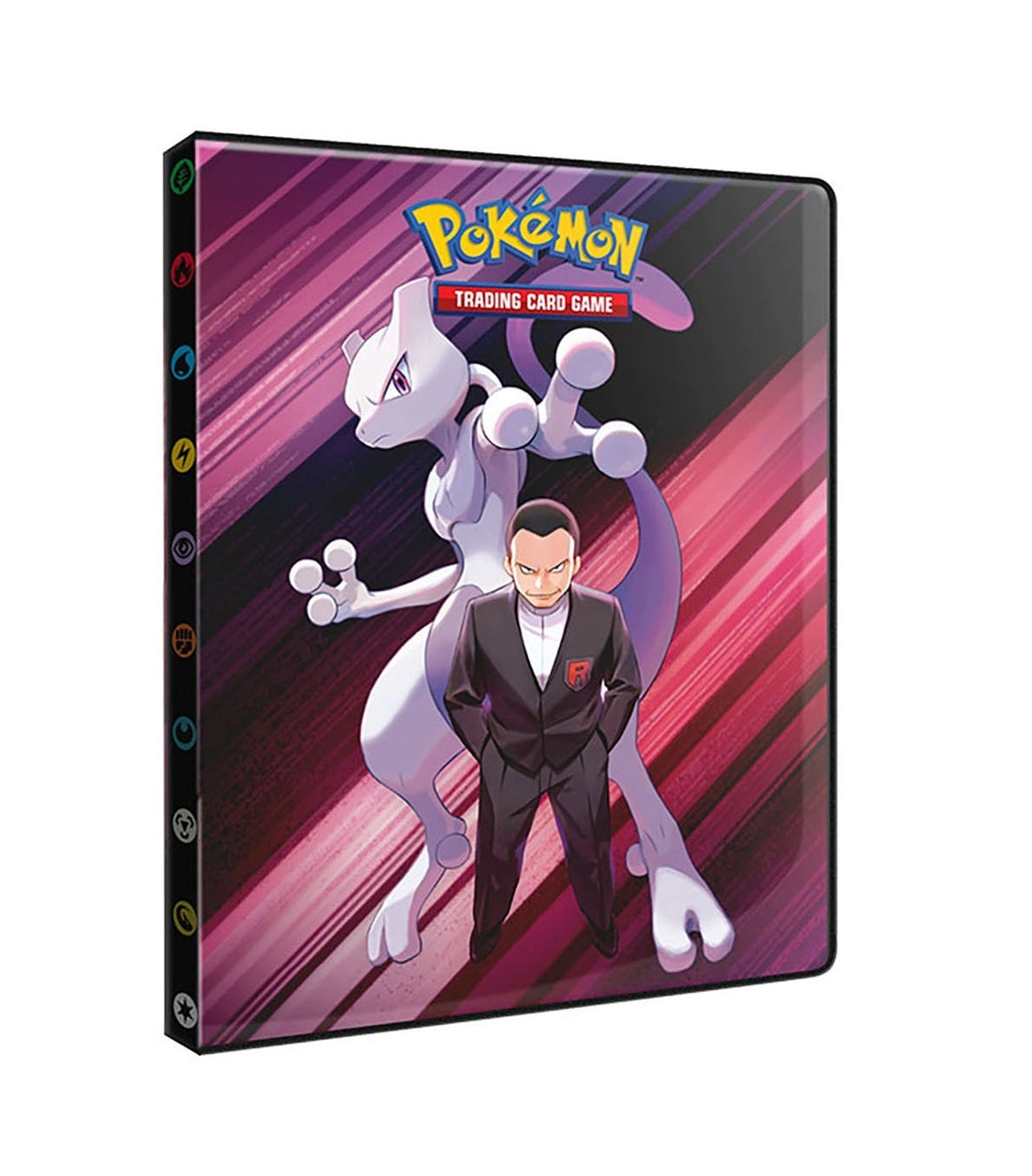 ULTRA PRO POKEMON: ARCHIVADOR 9 BOLSILLOS - ESCARLATA Y PÚRPURA - DESTINED RIVALS - MEWTWO