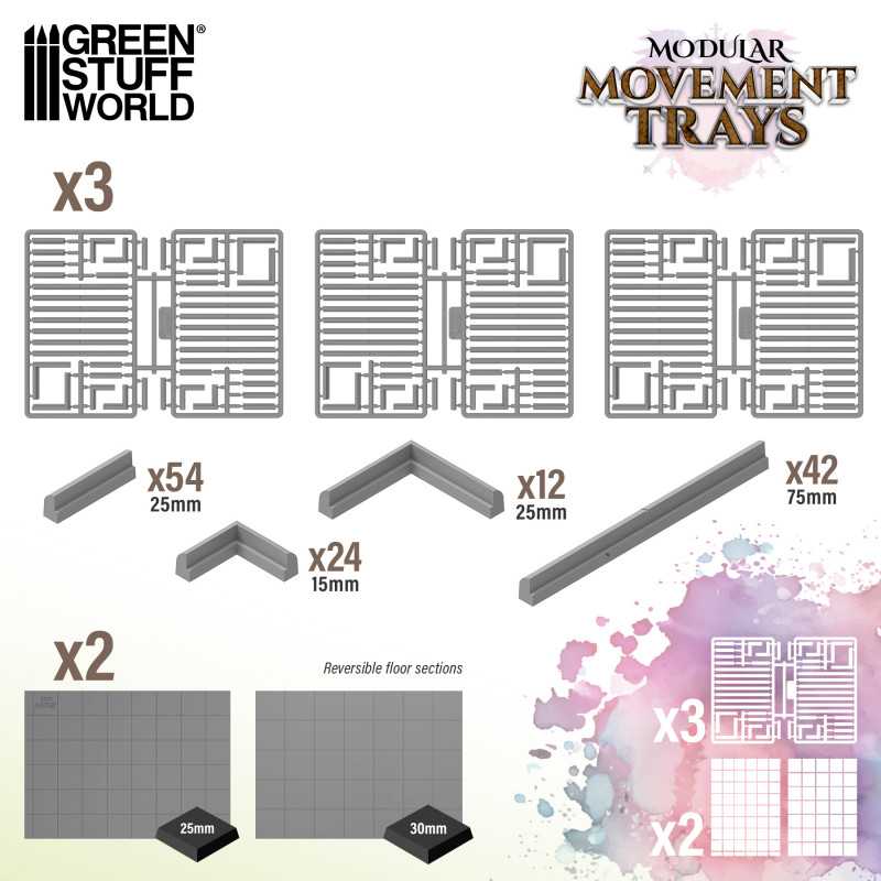 GSW: BANDEJAS DE MOVIMIENTO MODULARES