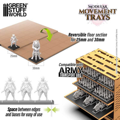GSW: BANDEJAS DE MOVIMIENTO MODULARES
