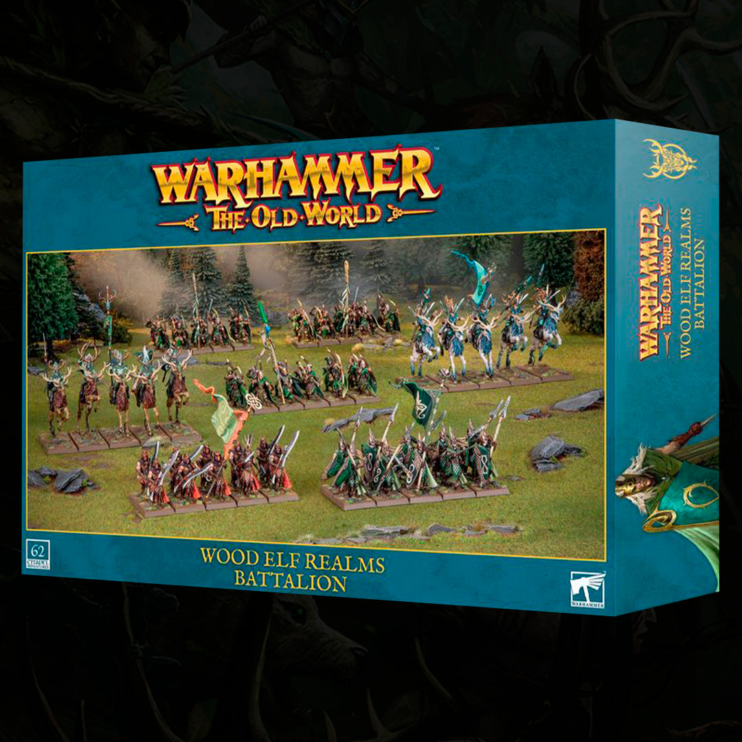 PREPEDIDO OLD WORLD: WOOD ELF REALMS - BATALLÓN