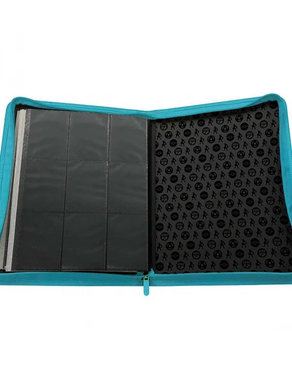 ULTRA PRO: POKEMON - BRINDER ÉLITE SERIES LUCARIO - 9 BOLSILLOS CON CREMALLERA