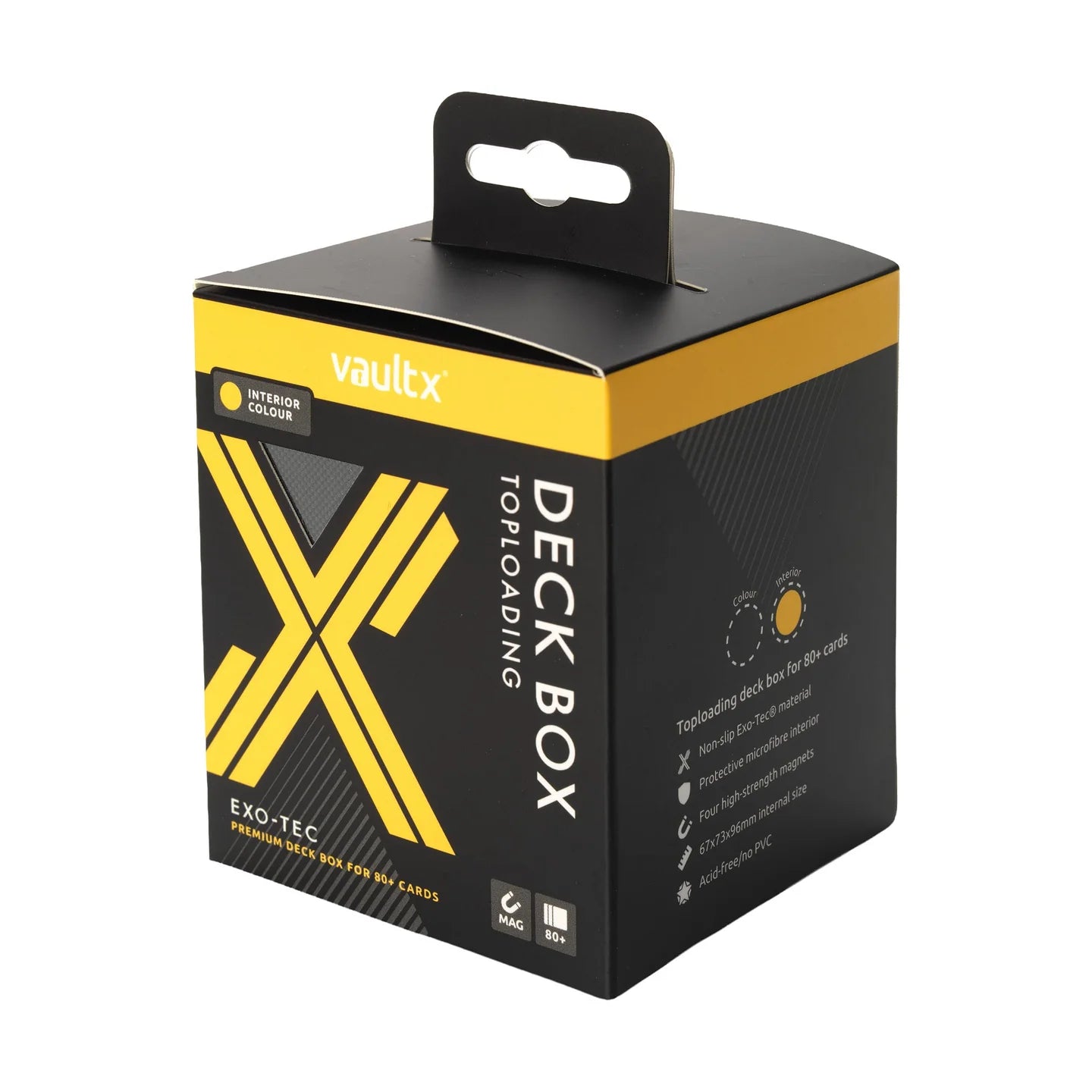Vault X Exo-Tec Game Box 80+ Black/Electric Yellow