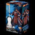 Caja de Madara Uchiha Reanimation de Naruto Shippuden, Blokees Champion Class, vista frontal y lateral azul con ilustración del personaje sobre fondo negro.
