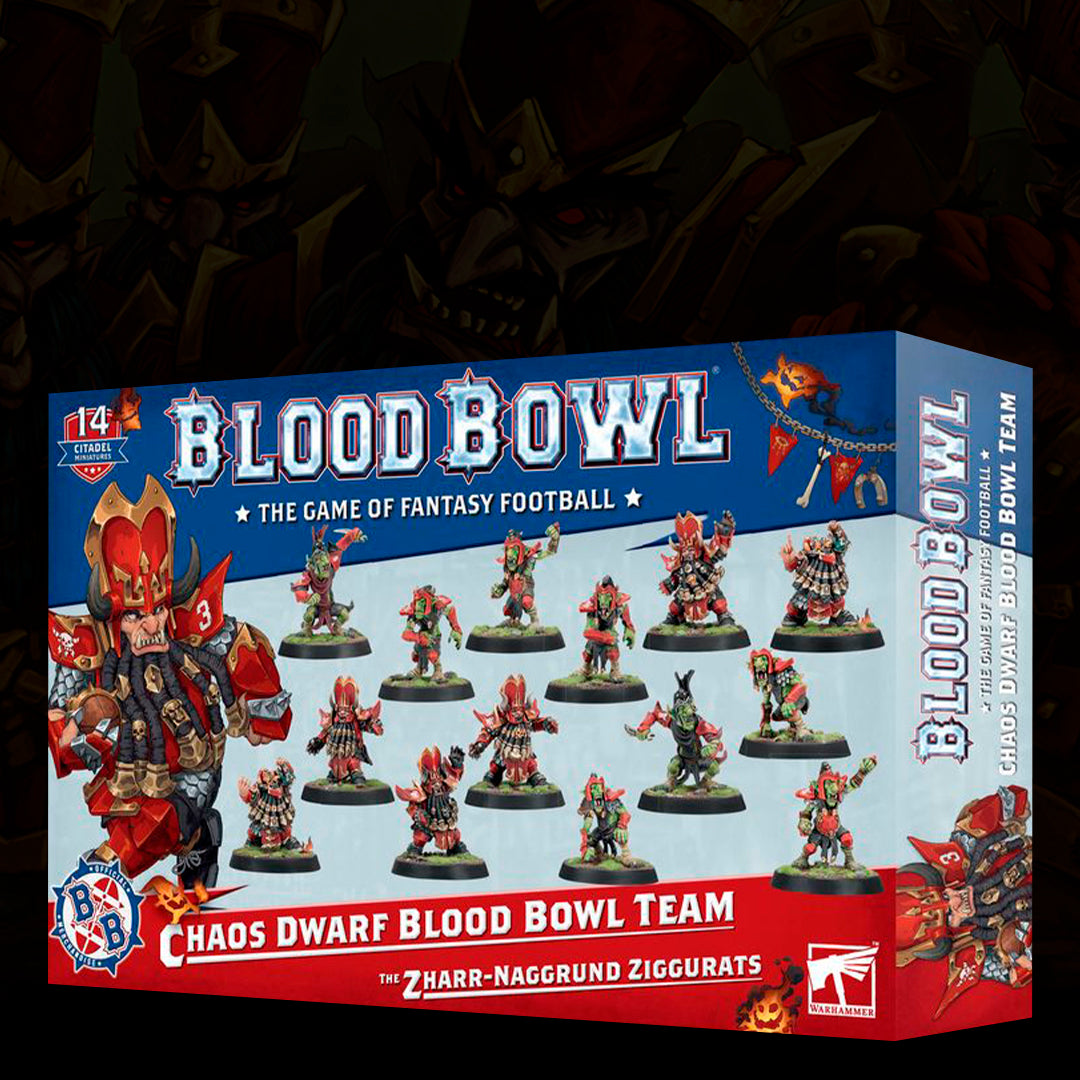 BLOOD BOWL: CHAOS DWARF TEAM