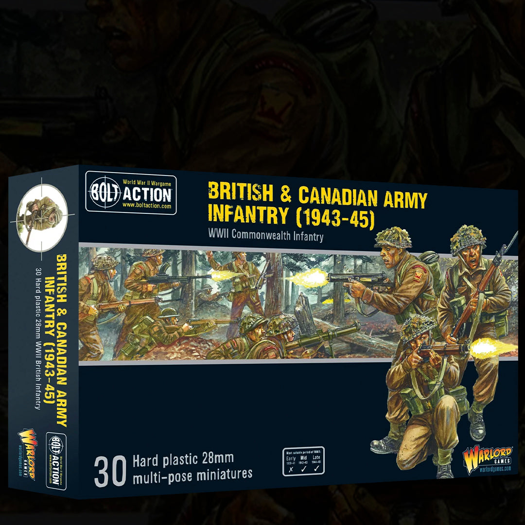 BRITISH &amp; CANADIAN ARMY INFANTRY (1943-1945)