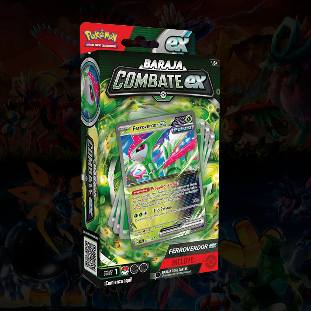 POKEMON TCG: BARAJA DE COMBATE EX - FERROVERDOR Ex / TAPU KoKo Ex - ESPAÑOL