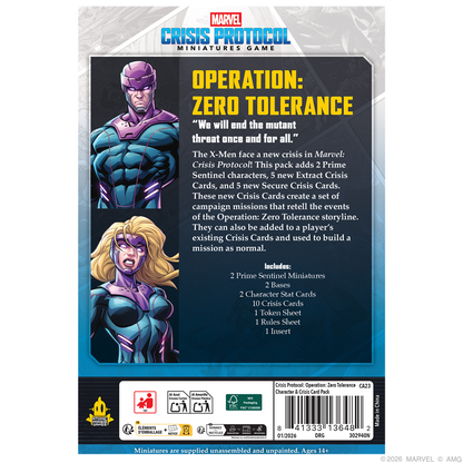 PREPEDIDO - MCP: OPERATION - TOLERANCE CARD PACK