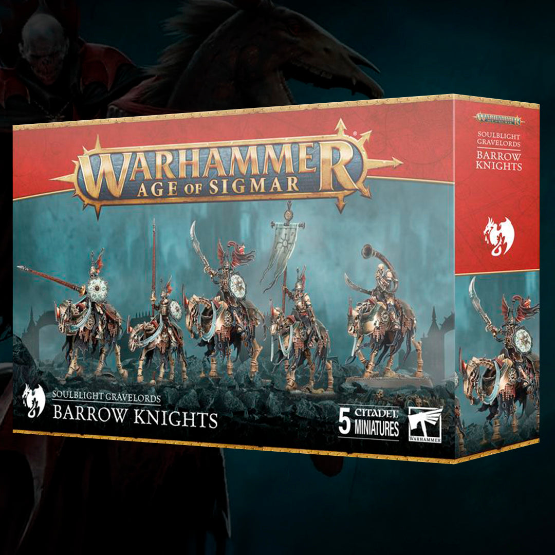 PREPEDIDO SOULBLIGHT GRAVELORDS: CABALLEROS FÚNEBRES / BARROW KNIGHTS