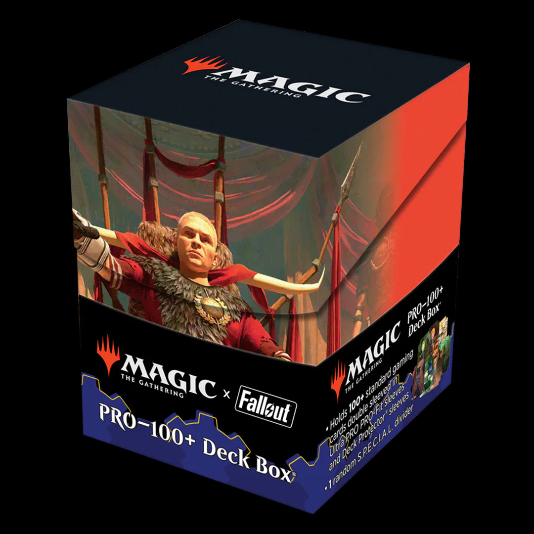 Ultra Pro - Deck Box - Fallout &quot;Hail Caesar&quot; - Caja de mazo Version D