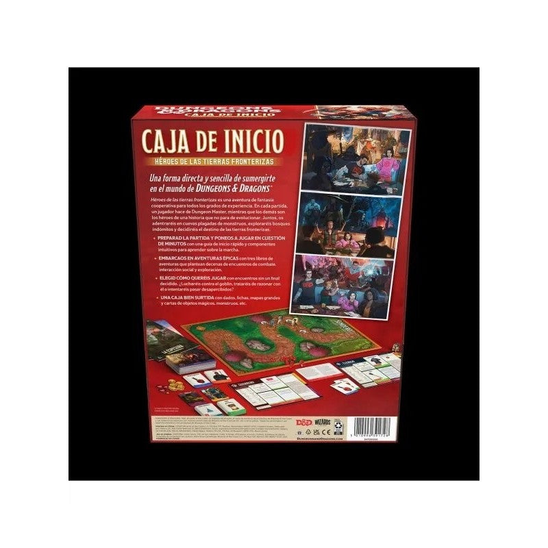 D&amp;D: CAJA DE INICIO - HÉROES DE LAS TIERRAS FRONTERIZAS