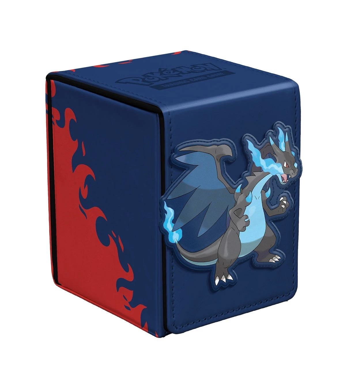 ULTRA PRO: Caja de mazo Alcove Flip Deck Box Charizard X Pokémon - Pokemon