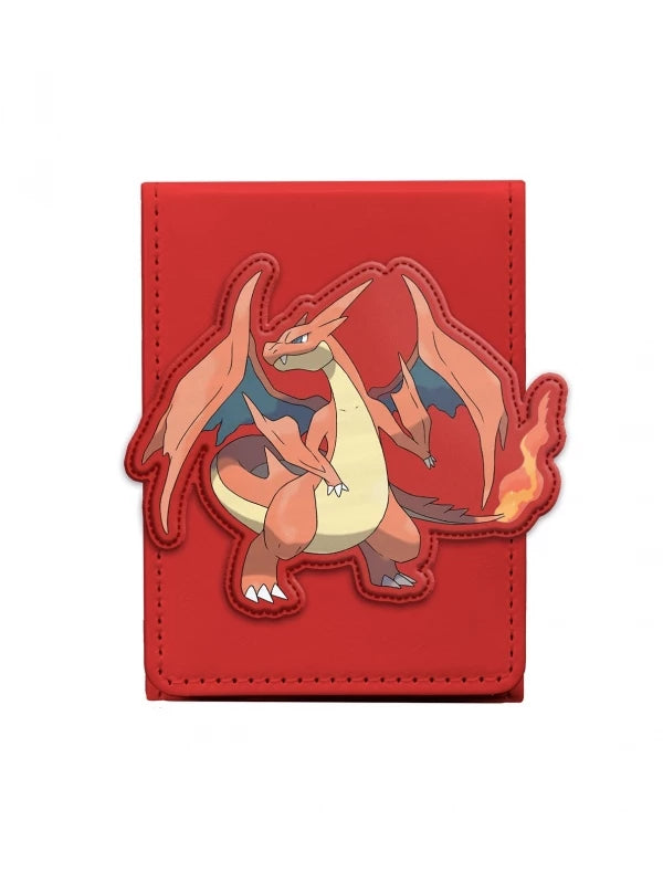 ULTRA PRO: Caja de mazo Alcove Flip Deck Box Charizard Y Pokémon - Pokemon