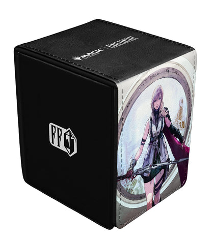 Caja de mazo Alcove Flip Deck Box Premium Lightning Final Fantasy Magic The Gathering - Ultra Pro