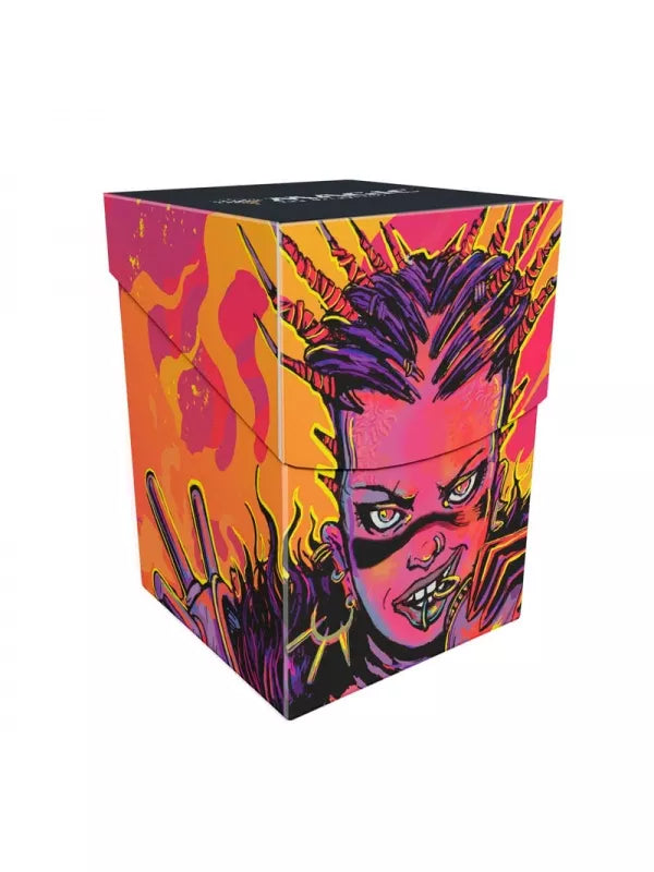 ULTRA PRO MTG: DECK BOX SOLID - RACER 4 MULTIPLANAR - 100+