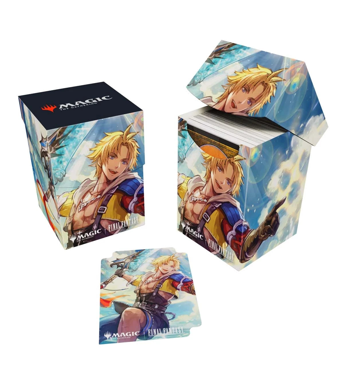 Caja de mazo Deck Box Commander Tidus Final Fantasy Magic The Gathering - Ultra Pro