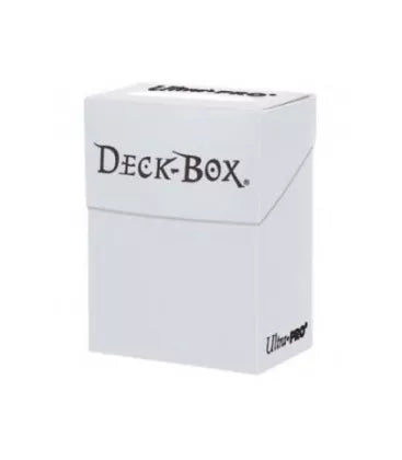 ULTRA PRO - DECK BOX SOLID - BLANCO