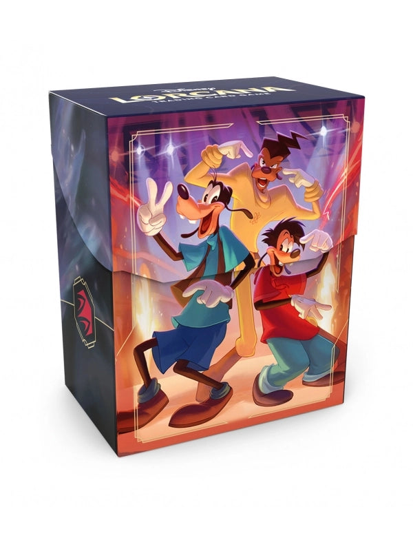 PREPEDIDO - DISNEY LORCANA: DECK BOX - FABLED - GOOFY E HIJO