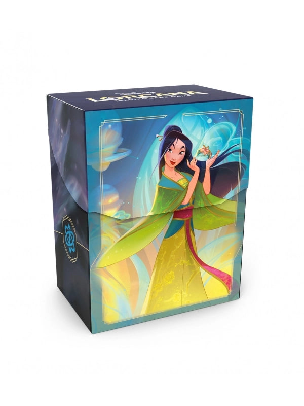 PREPEDIDO - DISNEY LORCANA: DECK BOX - FABLED - MULAN