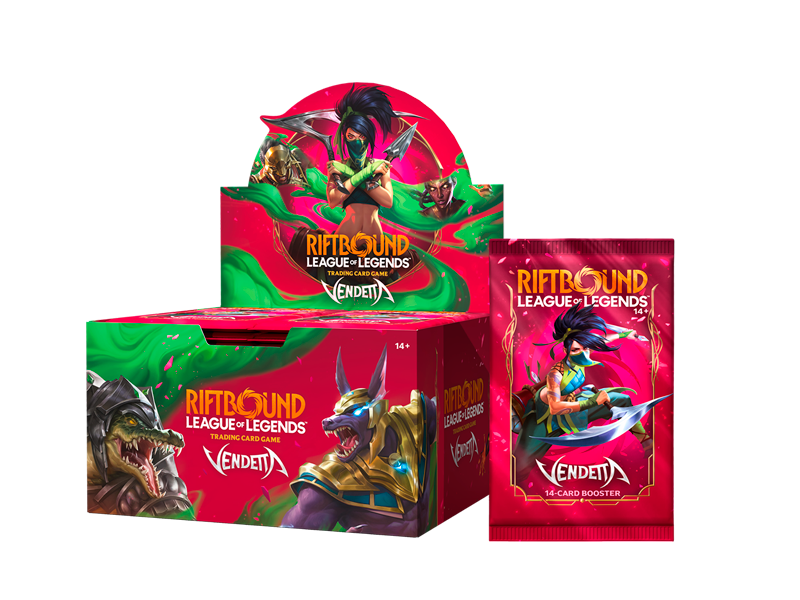 RESERVA - RIFTBOUND: LOL TCG VENDETTA (CAJA DE 24 SOBRES)