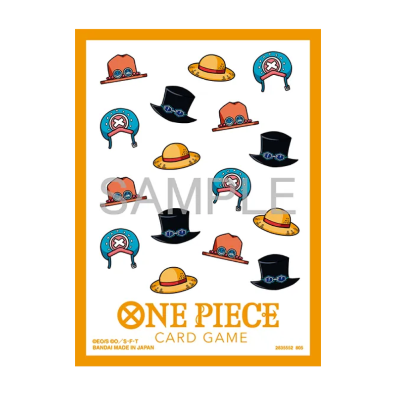ONE PIECE TCG: Official Limited Edition Fundas Vol.13 Hat Pattern