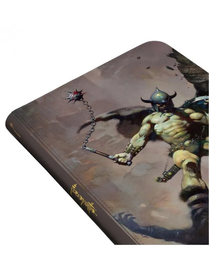 ULTRA PRO: Carpeta 9 Bolsillos con cremallera Premium Pro-Binder "Warrior with Ball and Chain" Frank Frazetta
