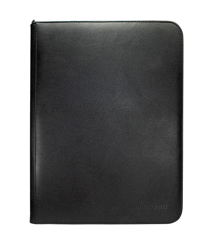 ULTRA PRO: CARPETA CON CREMALLERA - 9 BOLSILLOS - NEGRO