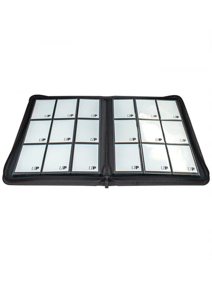 ULTRA PRO: CARPETA CON CREMALLERA - 9 BOLSILLOS - NEGRO