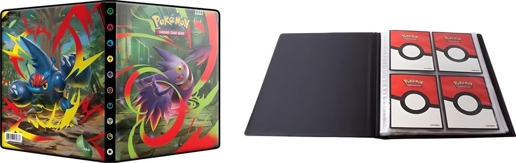 ULTRA PRO: ARCHIVADOR 4 BOLSILLOS pokemon mega gengar