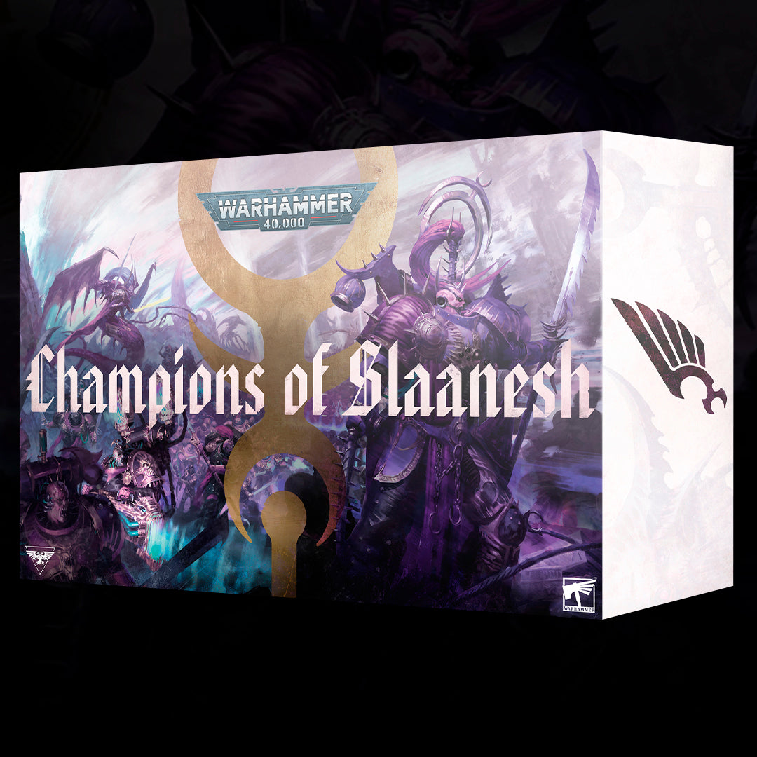 CAJA DE EJÉRCITO: HIJOS DEL EMPERADOR - CAMPEONES DE SLAANESH