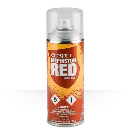 MEPHISTON RED SPRAY PAINT