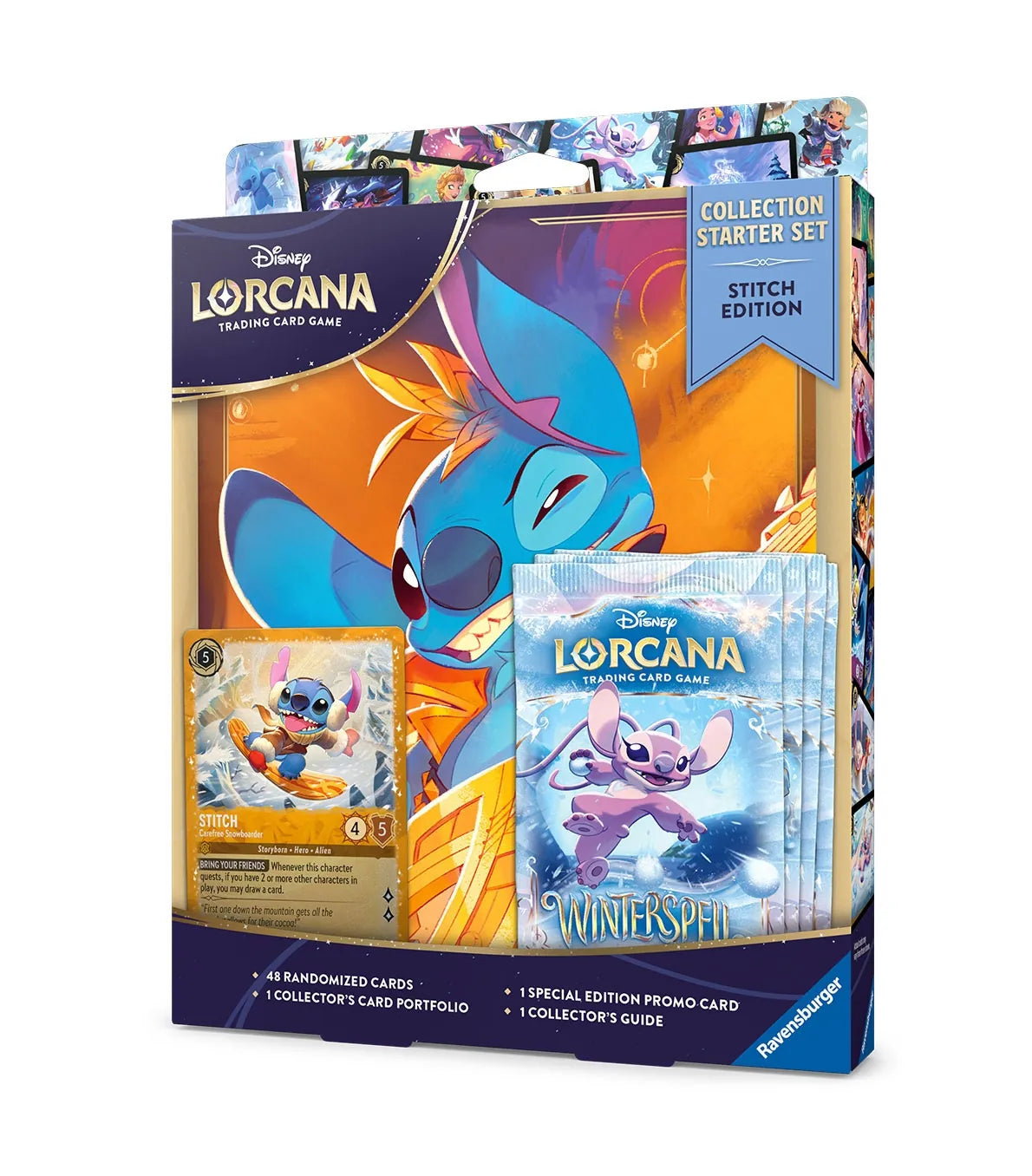 PREPEDIDO - Collection Starter Stitch Inglés Winterspell - Disney Lorcana TCG