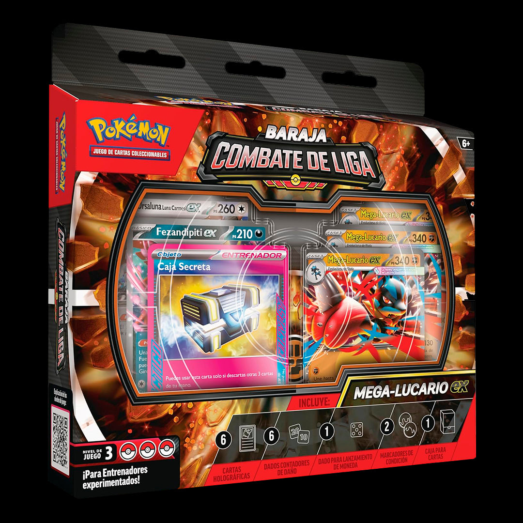POKEMON TCG MEGA LUCARIO LEAGUE BATTLE - ESPAÑOL