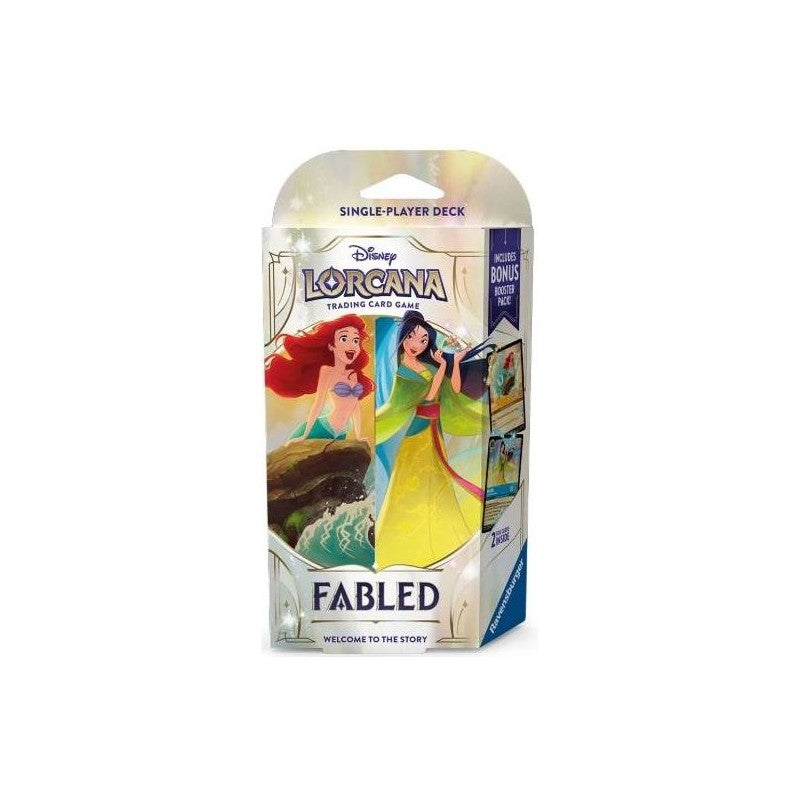 PREPEDIDO - DISNEY LORCANA: FABLED - MAZO ARIEL Y MULAN