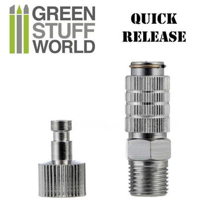 GSW: CONECTOR RAPIDO PARA AEROGRAFO - 1/8"