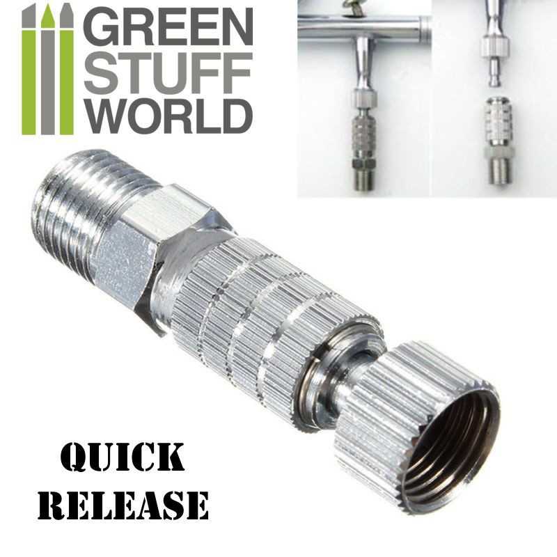 GSW: CONECTOR RAPIDO PARA AEROGRAFO - 1/8"