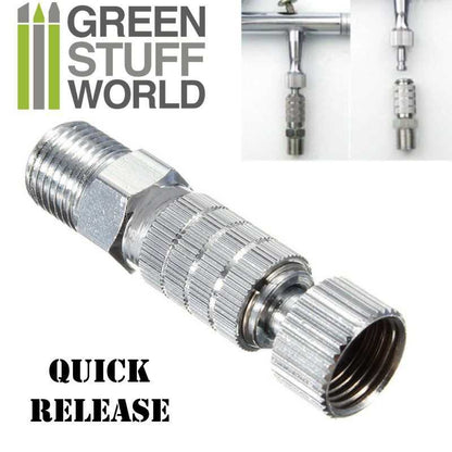 GSW: CONECTOR RAPIDO PARA AEROGRAFO - 1/8"