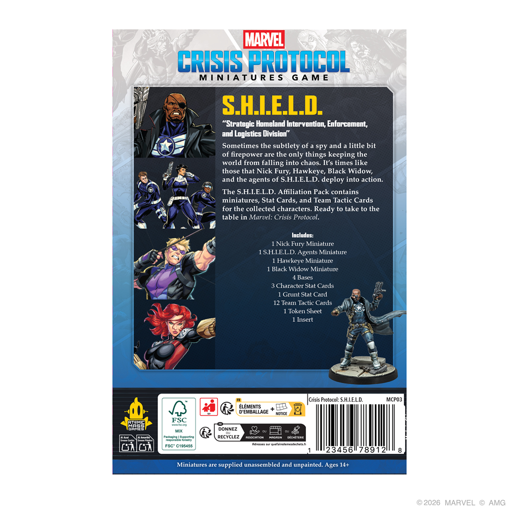 MCP: S.H.I.E.L.D. - AFILIATION PACK