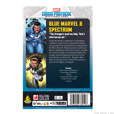 PREPEDIDO - MCP: BLUES MARVEL &amp; SPECTRUM