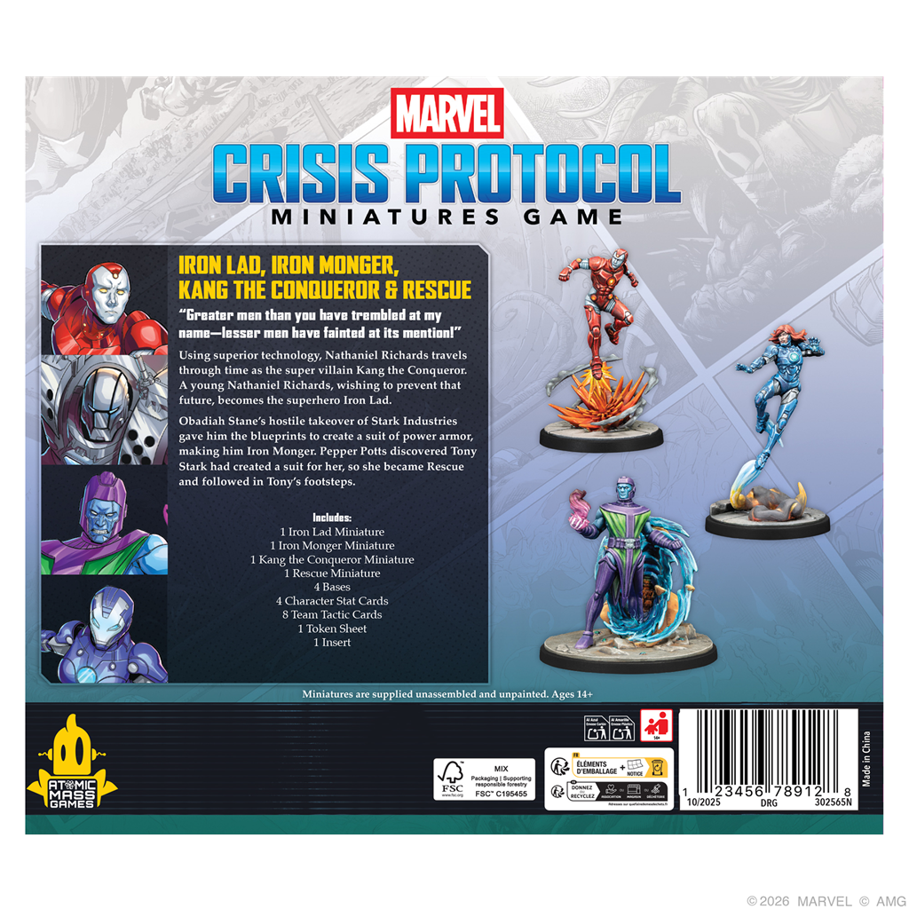 MCP: IRON LAD, IRON MONGER, KANG THE CONQUEROR