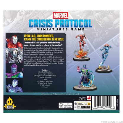 MCP: IRON LAD, IRON MONGER, KANG THE CONQUEROR