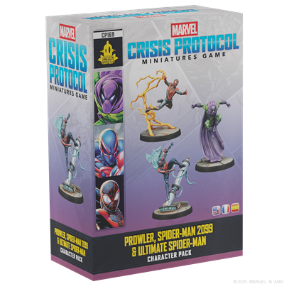 PREPEDIDO - MCP: PROWLER, SPIDER-MAN 2099, ULTIMATE SPIDER-MAN