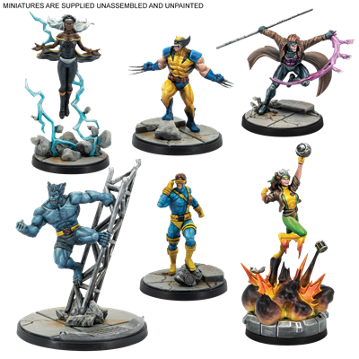 PREPEDIDO - MCP: X-MEN - STARTER SET