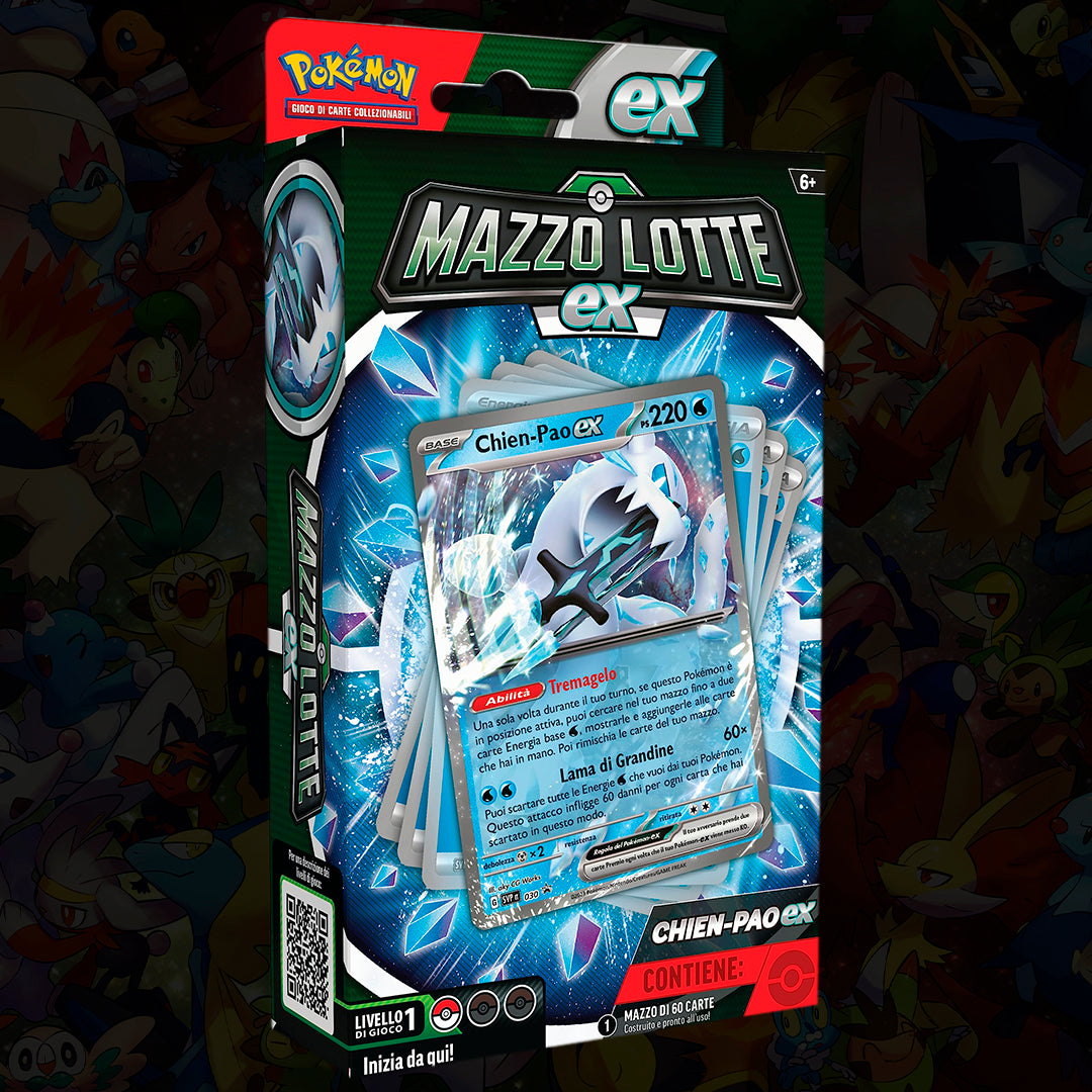 POKEMON: BARAJA DE COMBATE EX CHIEN-PAO - ESPAÑOL