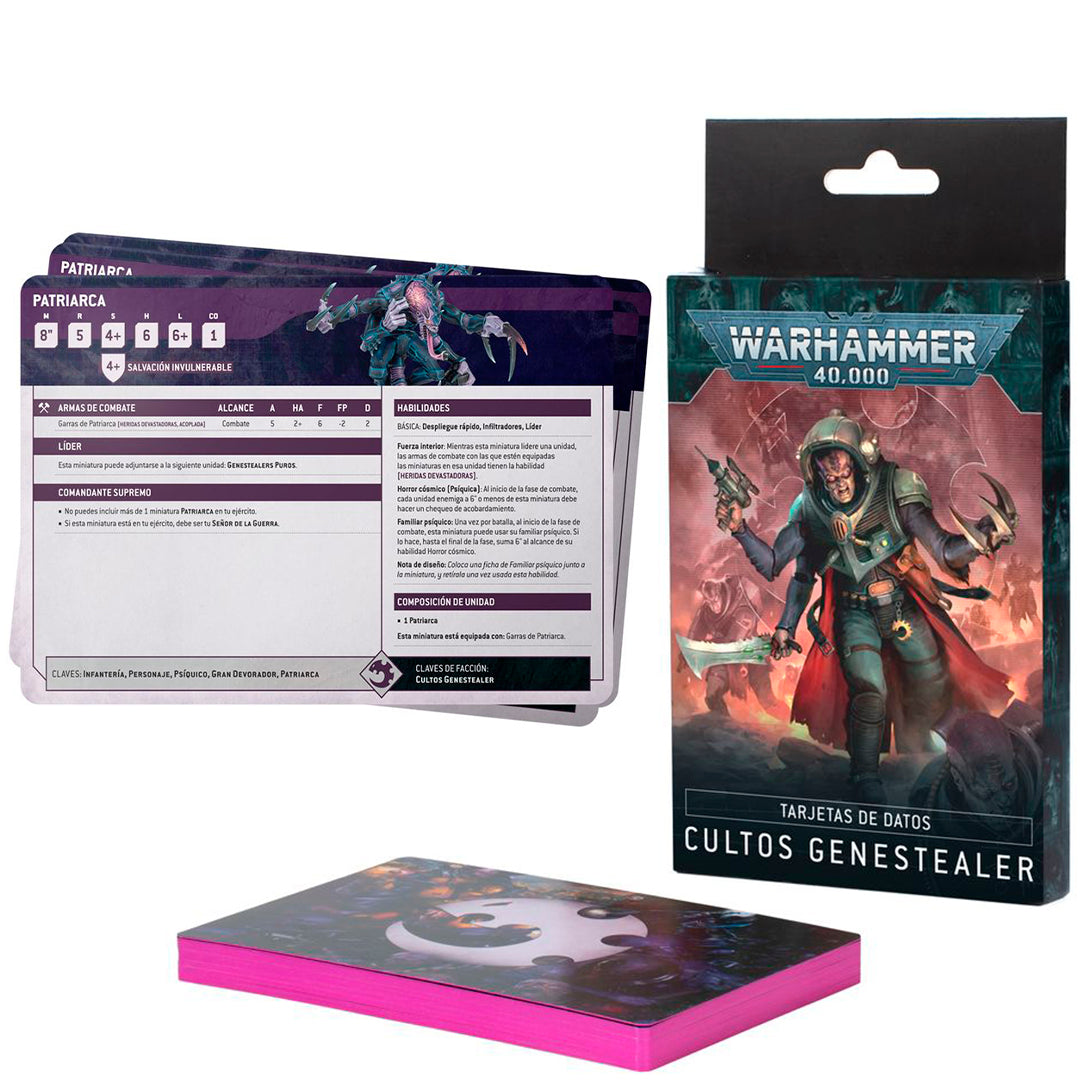 TARJETAS DE DATOS:CULTOS GENESTEALER ESP