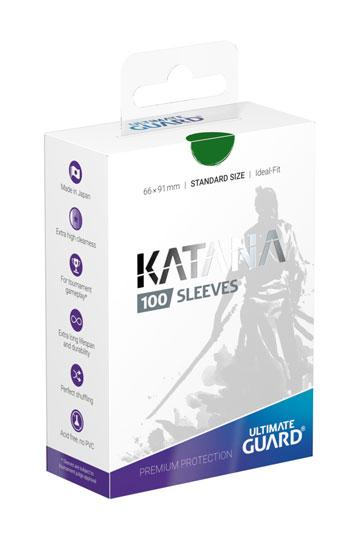 Ultimate Guard Katana Sleeves Tamaño Estándar Verde (100)